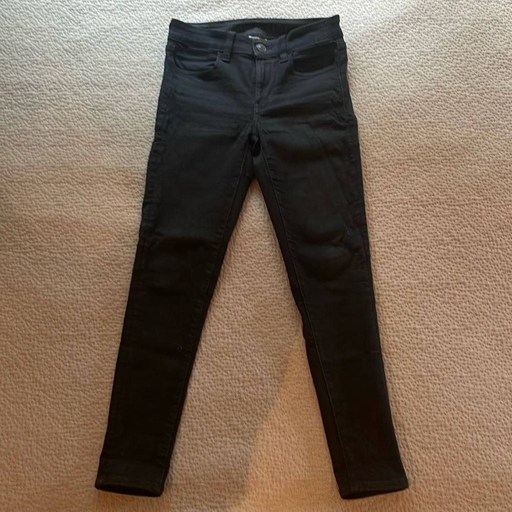 American Eagle, black skinny jeans